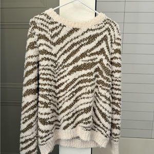Zebra Print sweater